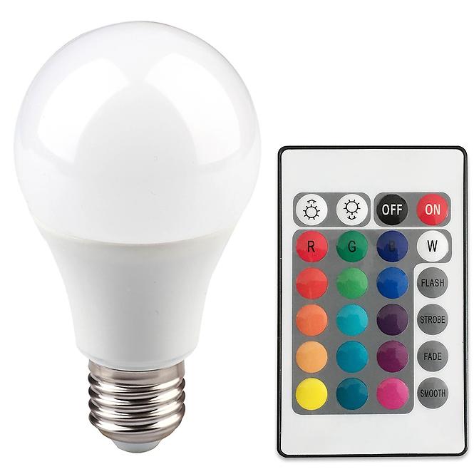 Izzó LED Rgb A60 E27 6w 470lm +Pilot 306838