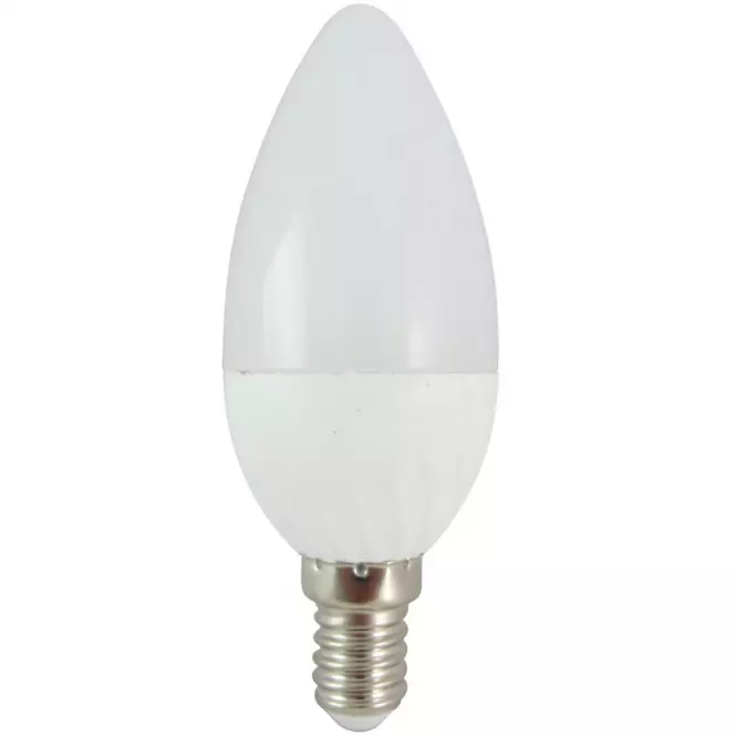 Izzó LED BC TR Trixline C35 6W E14 4200K,2