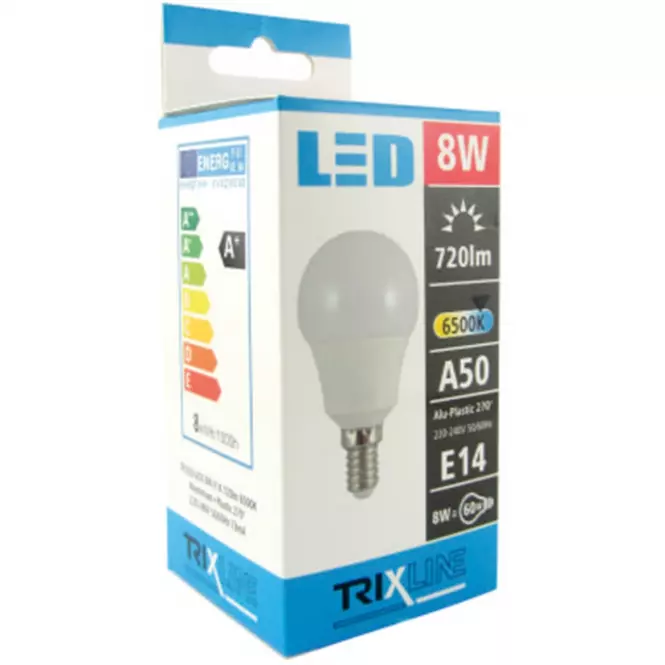Izzó LED TR A50 8W 6500K 720LM E14,3