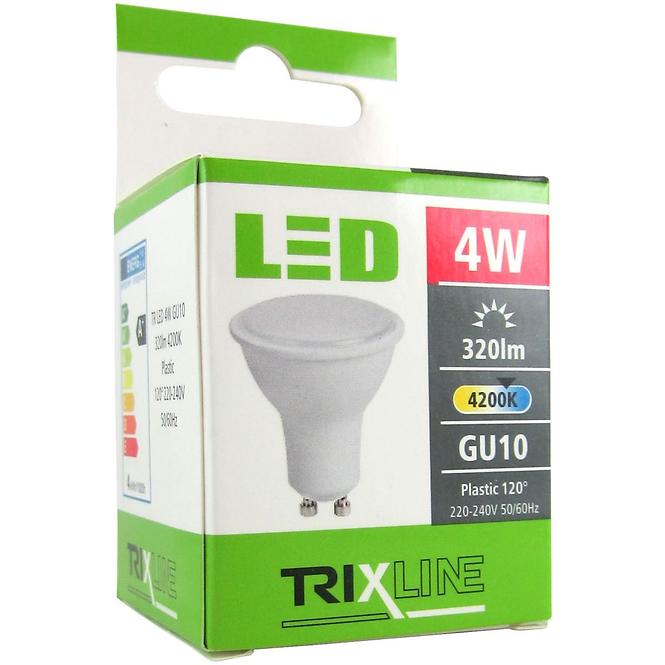 Izzó LED BC TR GU10 4W 4200K