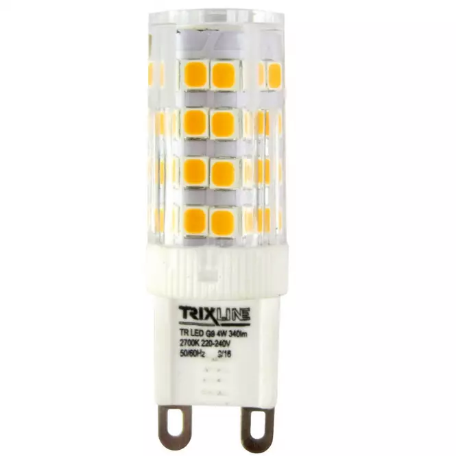 Izzó LED 4W G9 2700K 340LM