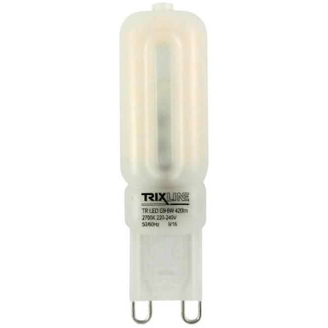 Izzó LED TR 6W G9 4200K 420LM