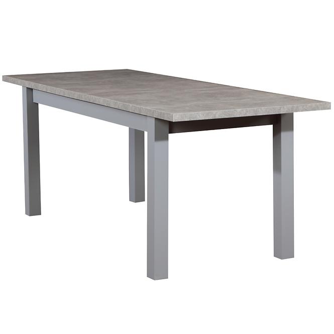 Étkezőasztal ST28 120x80+40 beton DD