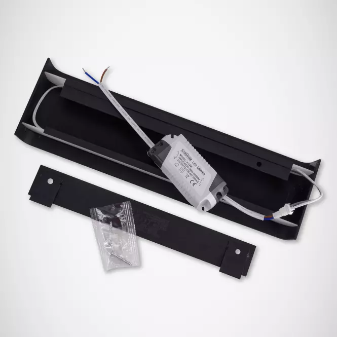 Lámpa 03554 Zelda Led C 2x5W Black 4000K,4