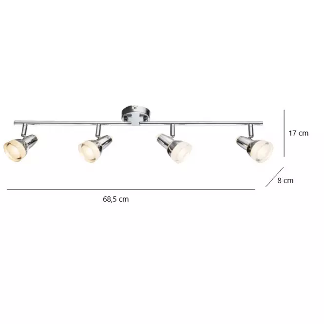 Lámpa Alaska 56134-4 LED LS4