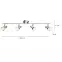 Lámpa Alaska 56134-4 LED LS4,3
