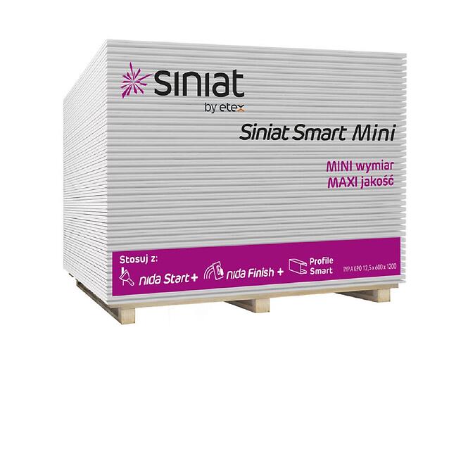 Gipszkarton Smart Mini 12,5x600x1200mm