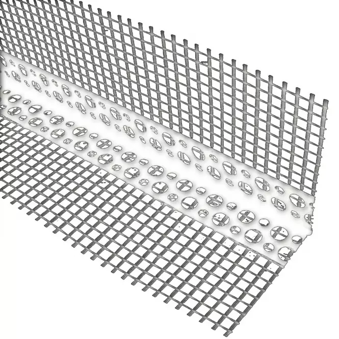 Hálóval perforált PVC 2,50m