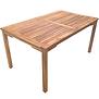 Fa asztal, négyszögletes 150x90x75 cm