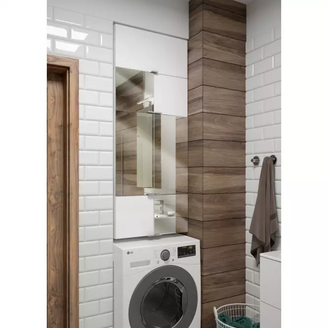 Szekrény tükörrel Multi glass 60 x 90