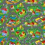 Padlószőnyeg méterben  4M széles Little Village 90