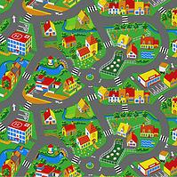 Padlószőnyeg méterben  4M széles Little Village 90