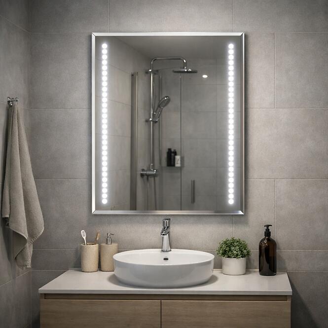 LED megvilágított tükör No. 6