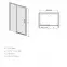 Zuhanyajtó D2L/Freezone 110 W0 Glass Protect,2