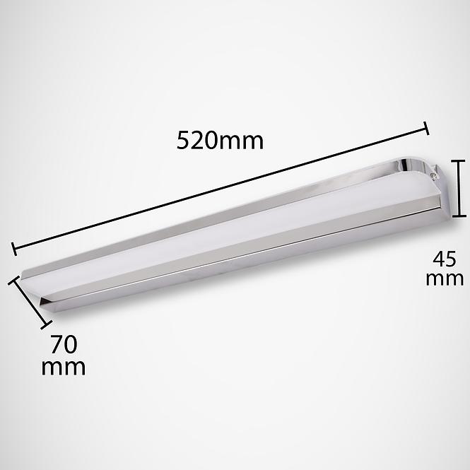 Mennyezeti lámpa Regal LED 00009 12W CHR 4000