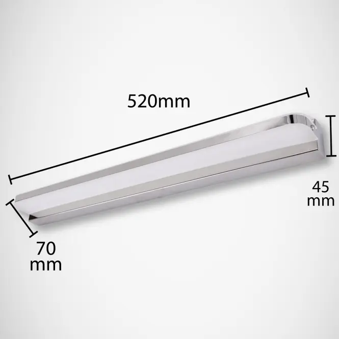 Mennyezeti lámpa Regal LED 00009 12W CHR 4000,7