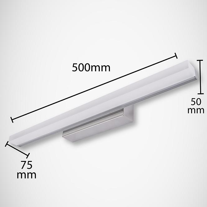 Mennyezeti lámpa Rumba LED 00011 12W CHR 4000