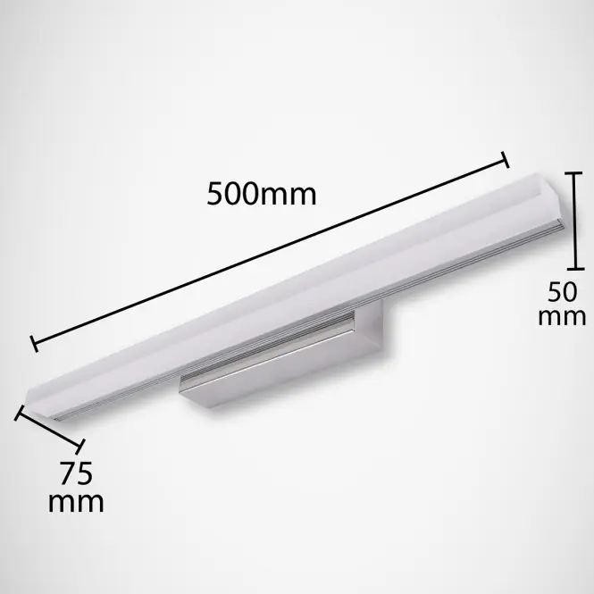 Mennyezeti lámpa Rumba LED 00011 12W CHR 4000,6