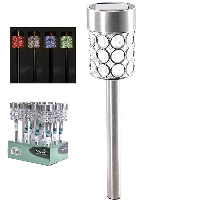 Szolár megvilágítás GLE728247 LED Metal