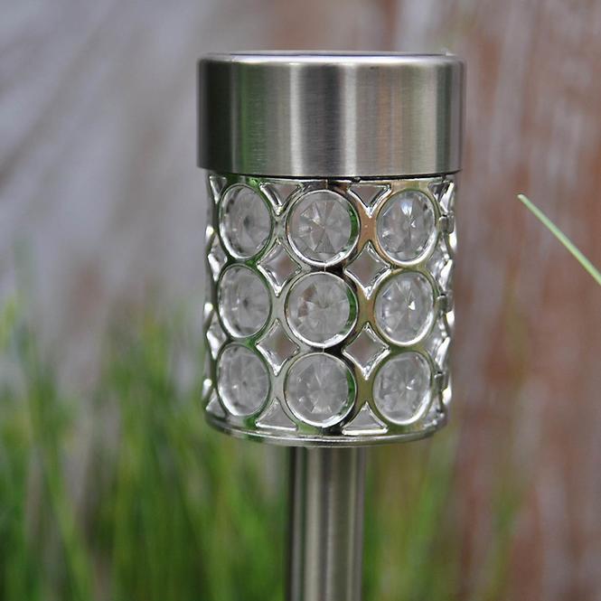 Szolár megvilágítás GLE728247 LED Metal