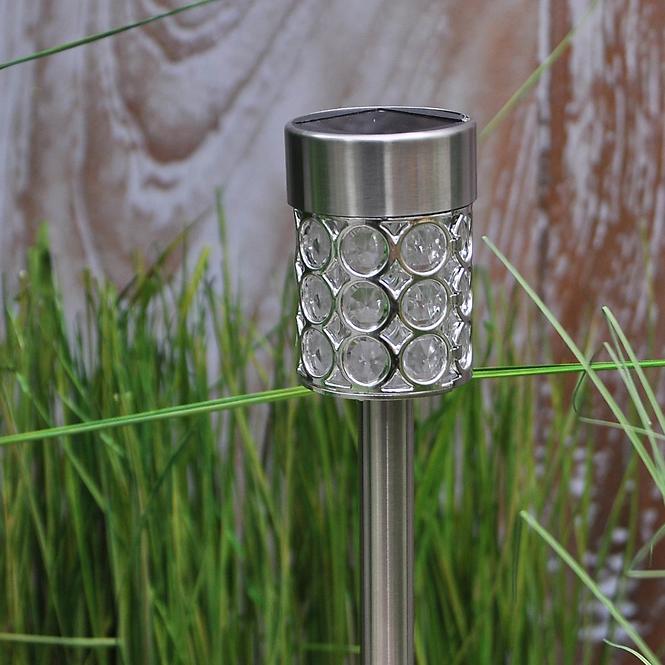 Szolár megvilágítás GLE728247 LED Metal