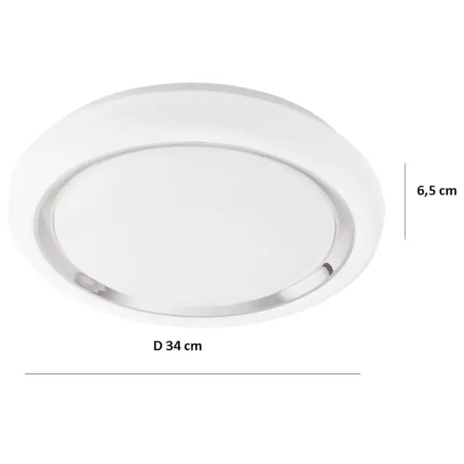 Lámpa Capasso LED 96023 fehér PL1,3