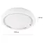 Lámpa Capasso LED 96023 fehér PL1,3
