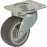 Gumi bútorkerék 42 mm / 15 kg forgatható