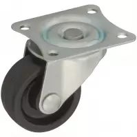 Bútorkerék 30 mm / 16 kg-os , forgó lemez