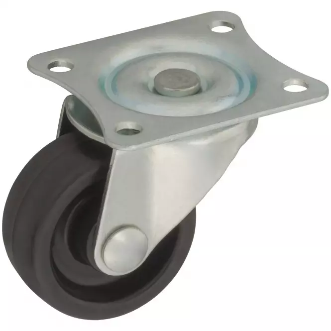 Bútorkerék 30 mm / 16 kg-os , forgó lemez
