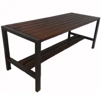 Asztal modern palisander