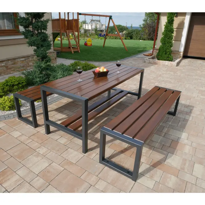 Asztal modern palisander