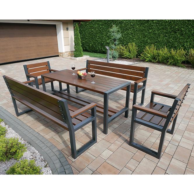 Asztal modern palisander