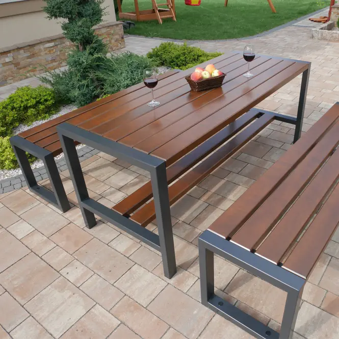 Asztal modern palisander