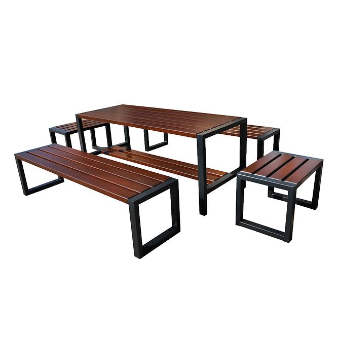Modern asztal palisander