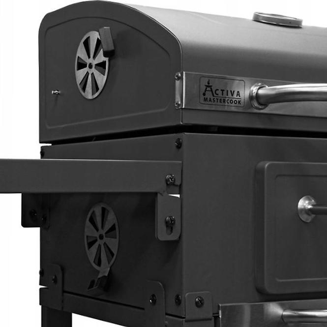 Faszén grill Angular Smart 11247C