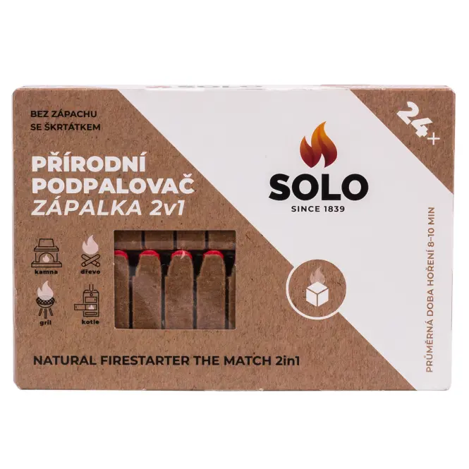 SOLO Megyujtó gyufa 2in1 24 db