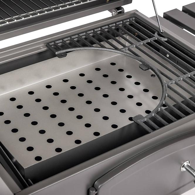 Faszén grill Angular 11245C Öntöttvas rács
