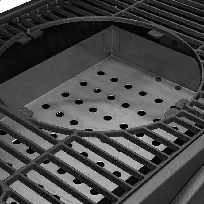 Faszén grill Angular 11245C Öntöttvas rács