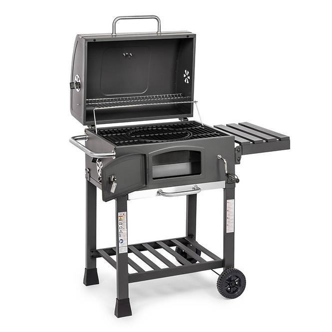 Faszén grill Angular 11245C Öntöttvas rács