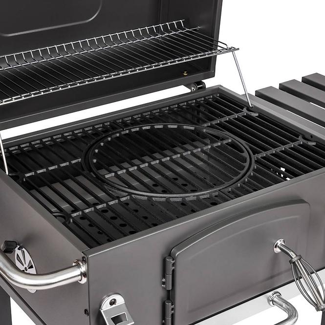 Faszén grill Angular 11245C Öntöttvas rács