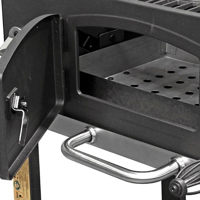 Faszén grill Angular 11245C Öntöttvas rács
