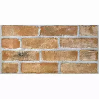 Csempe dekoratív Brick Red 31/62