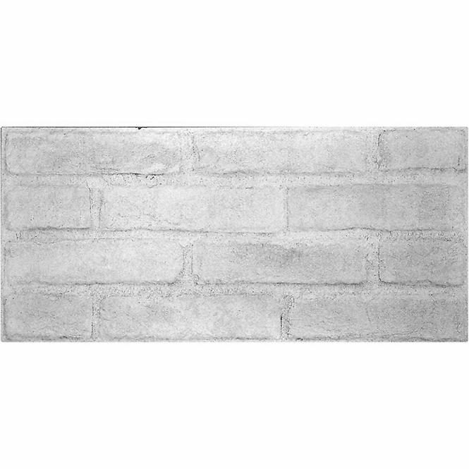 Csempe dekor Brick White 31/62