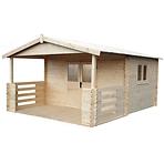 Kertház Zuzia II 4x3m + erkély 4x2m padlóval