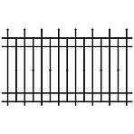 Kerítés panel Brema 117,5x200 ral9005 w6161