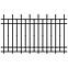 Kerítés panel Brema 117,5x200 ral9005 w6161