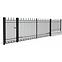 Kerítés panel Brema 117,5x200 ral9005 w6161,8