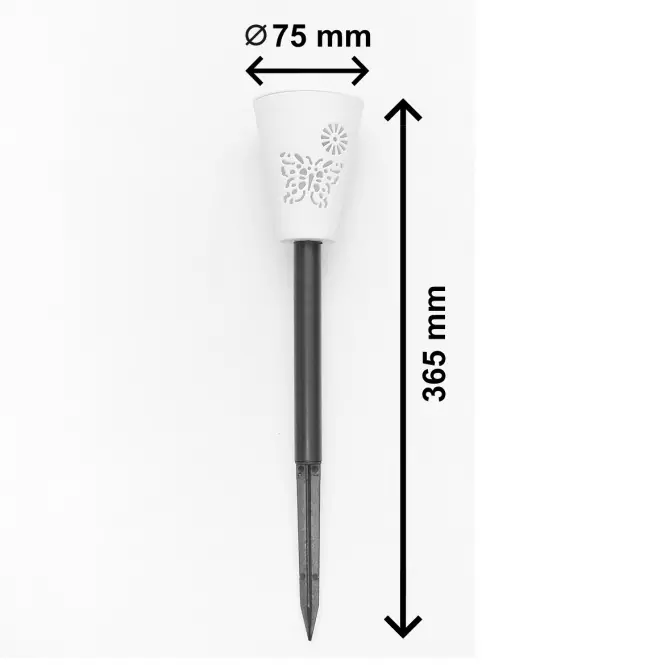 Szolár megvilágítás GLE728211 LED - M, D:  8cm, H: 15cm