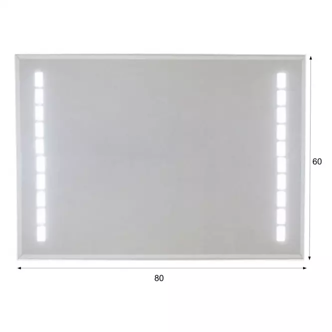 LED megvilágított tükör 8. sz